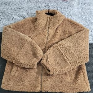 Lululemon Cinchable Fleece in Brown
